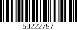 Código de barras (EAN, GTIN, SKU, ISBN): '50222797'