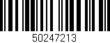 Código de barras (EAN, GTIN, SKU, ISBN): '50247213'