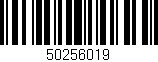 Código de barras (EAN, GTIN, SKU, ISBN): '50256019'