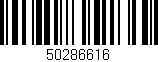 Código de barras (EAN, GTIN, SKU, ISBN): '50286616'