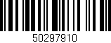 Código de barras (EAN, GTIN, SKU, ISBN): '50297910'