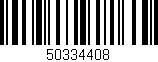 Código de barras (EAN, GTIN, SKU, ISBN): '50334408'