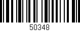 Código de barras (EAN, GTIN, SKU, ISBN): '50348'