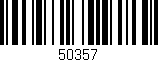 Código de barras (EAN, GTIN, SKU, ISBN): '50357'