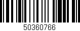 Código de barras (EAN, GTIN, SKU, ISBN): '50360766'