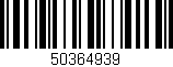 Código de barras (EAN, GTIN, SKU, ISBN): '50364939'