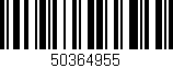 Código de barras (EAN, GTIN, SKU, ISBN): '50364955'