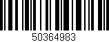 Código de barras (EAN, GTIN, SKU, ISBN): '50364983'