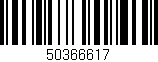 Código de barras (EAN, GTIN, SKU, ISBN): '50366617'