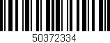 Código de barras (EAN, GTIN, SKU, ISBN): '50372334'