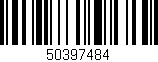 Código de barras (EAN, GTIN, SKU, ISBN): '50397484'