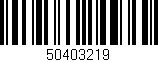 Código de barras (EAN, GTIN, SKU, ISBN): '50403219'