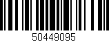 Código de barras (EAN, GTIN, SKU, ISBN): '50449095'