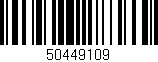 Código de barras (EAN, GTIN, SKU, ISBN): '50449109'