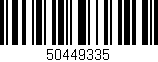 Código de barras (EAN, GTIN, SKU, ISBN): '50449335'