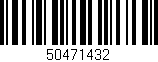 Código de barras (EAN, GTIN, SKU, ISBN): '50471432'