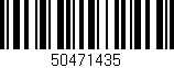 Código de barras (EAN, GTIN, SKU, ISBN): '50471435'