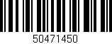 Código de barras (EAN, GTIN, SKU, ISBN): '50471450'