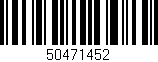 Código de barras (EAN, GTIN, SKU, ISBN): '50471452'