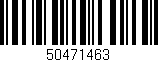 Código de barras (EAN, GTIN, SKU, ISBN): '50471463'