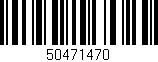 Código de barras (EAN, GTIN, SKU, ISBN): '50471470'