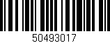 Código de barras (EAN, GTIN, SKU, ISBN): '50493017'