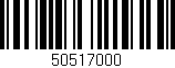Código de barras (EAN, GTIN, SKU, ISBN): '50517000'