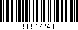 Código de barras (EAN, GTIN, SKU, ISBN): '50517240'