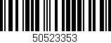 Código de barras (EAN, GTIN, SKU, ISBN): '50523353'