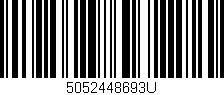 Código de barras (EAN, GTIN, SKU, ISBN): '5052448693U'