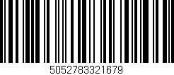 Código de barras (EAN, GTIN, SKU, ISBN): '5052783321679'