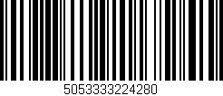 Código de barras (EAN, GTIN, SKU, ISBN): '5053333224280'