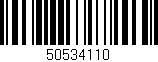 Código de barras (EAN, GTIN, SKU, ISBN): '50534110'