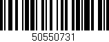 Código de barras (EAN, GTIN, SKU, ISBN): '50550731'