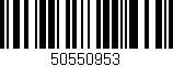 Código de barras (EAN, GTIN, SKU, ISBN): '50550953'