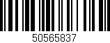 Código de barras (EAN, GTIN, SKU, ISBN): '50565837'