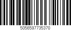 Código de barras (EAN, GTIN, SKU, ISBN): '5056597735370'