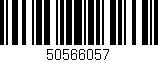 Código de barras (EAN, GTIN, SKU, ISBN): '50566057'