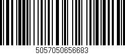 Código de barras (EAN, GTIN, SKU, ISBN): '5057050656683'