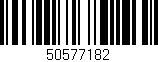 Código de barras (EAN, GTIN, SKU, ISBN): '50577182'