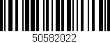 Código de barras (EAN, GTIN, SKU, ISBN): '50582022'