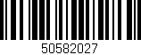 Código de barras (EAN, GTIN, SKU, ISBN): '50582027'