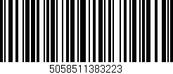 Código de barras (EAN, GTIN, SKU, ISBN): '5058511383223'