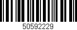 Código de barras (EAN, GTIN, SKU, ISBN): '50592229'