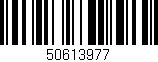 Código de barras (EAN, GTIN, SKU, ISBN): '50613977'