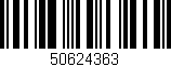Código de barras (EAN, GTIN, SKU, ISBN): '50624363'
