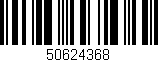 Código de barras (EAN, GTIN, SKU, ISBN): '50624368'