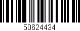 Código de barras (EAN, GTIN, SKU, ISBN): '50624434'