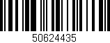 Código de barras (EAN, GTIN, SKU, ISBN): '50624435'