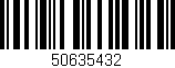 Código de barras (EAN, GTIN, SKU, ISBN): '50635432'